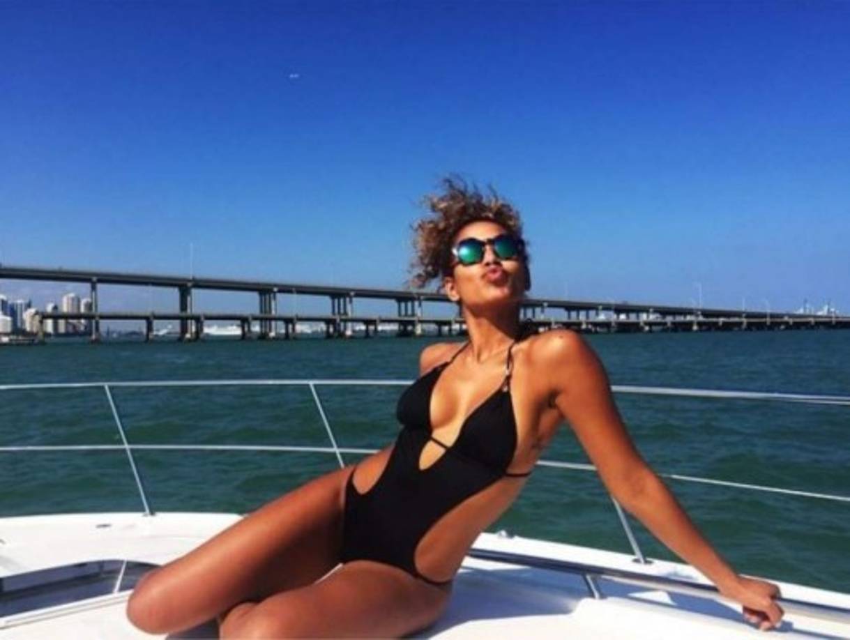 Cora Gauthier, pareja de Karim Benzema (Real Madrid).