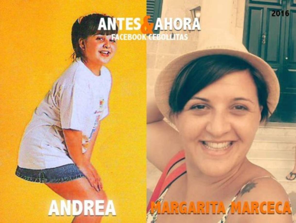 Andrea (Margarita Marceca) hoy vive en Barcelona y es maestra de educación diferenciada.