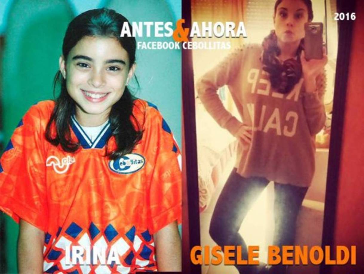 Irina (Gisele Benoldi) es actriz y se siguió dedicando a lo mismo hasta el presente, hace poco fue madre.