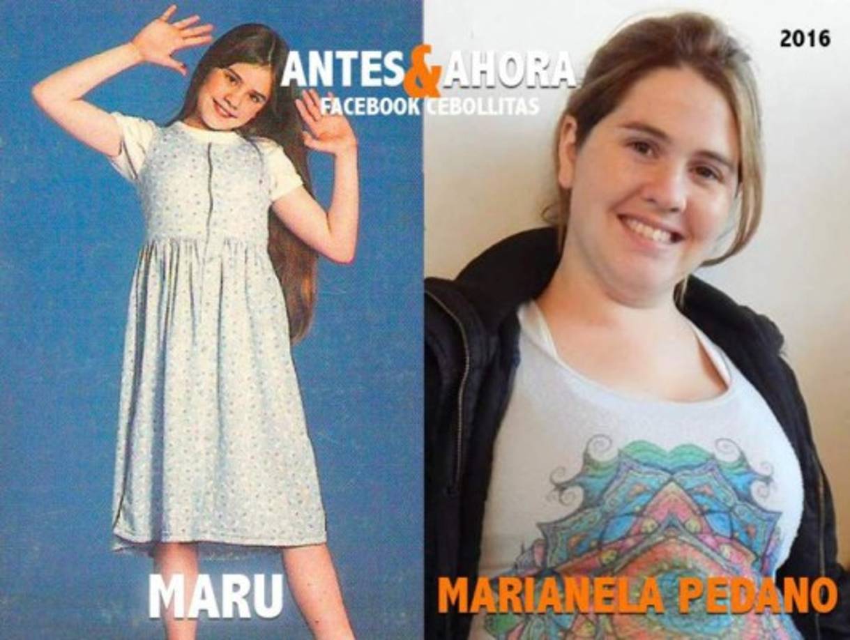 Maru (Marienela Pedano) desde sus personajes en reconocidas series se perdió de las pantalla y hoy es madre de 2 niños