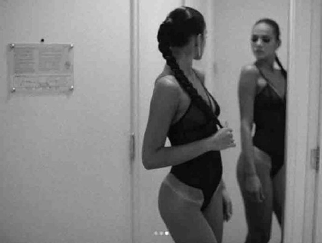 'Te ves bien hoy', escribió la actriz para acompañar las imágenes que han motivado todo tipo de elogios.