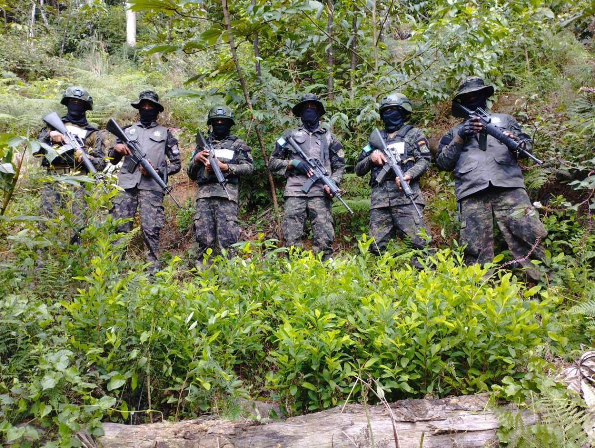 En el aseguramiento participaron elementos del cuarto batallón de infantería, la Atic, C-2 y el 2BPA: 06.