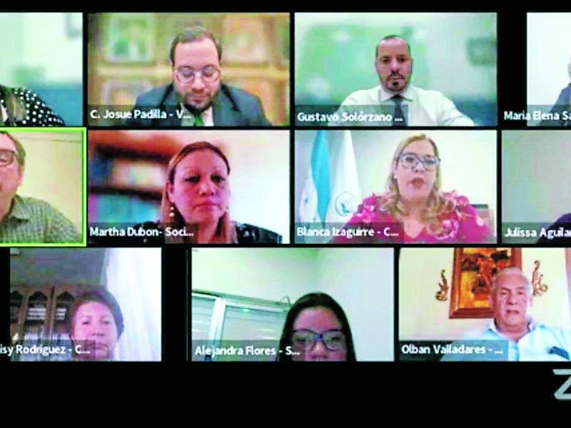 Vía Zoom la Junta Nominadora concluyó con el trabajo de organización interna.