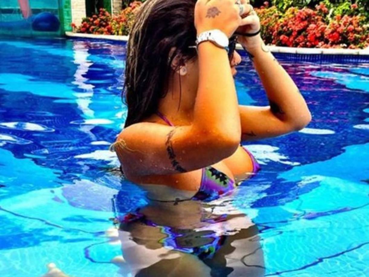 Beckran disfruta de sus vacaciones a más no poder.