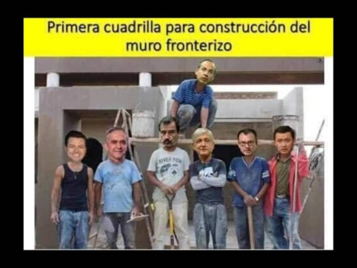 Por supuesto, no faltaron las críticas contra los expresidentes y el actual mandatario mexicano, Enrique Peña Nieto.