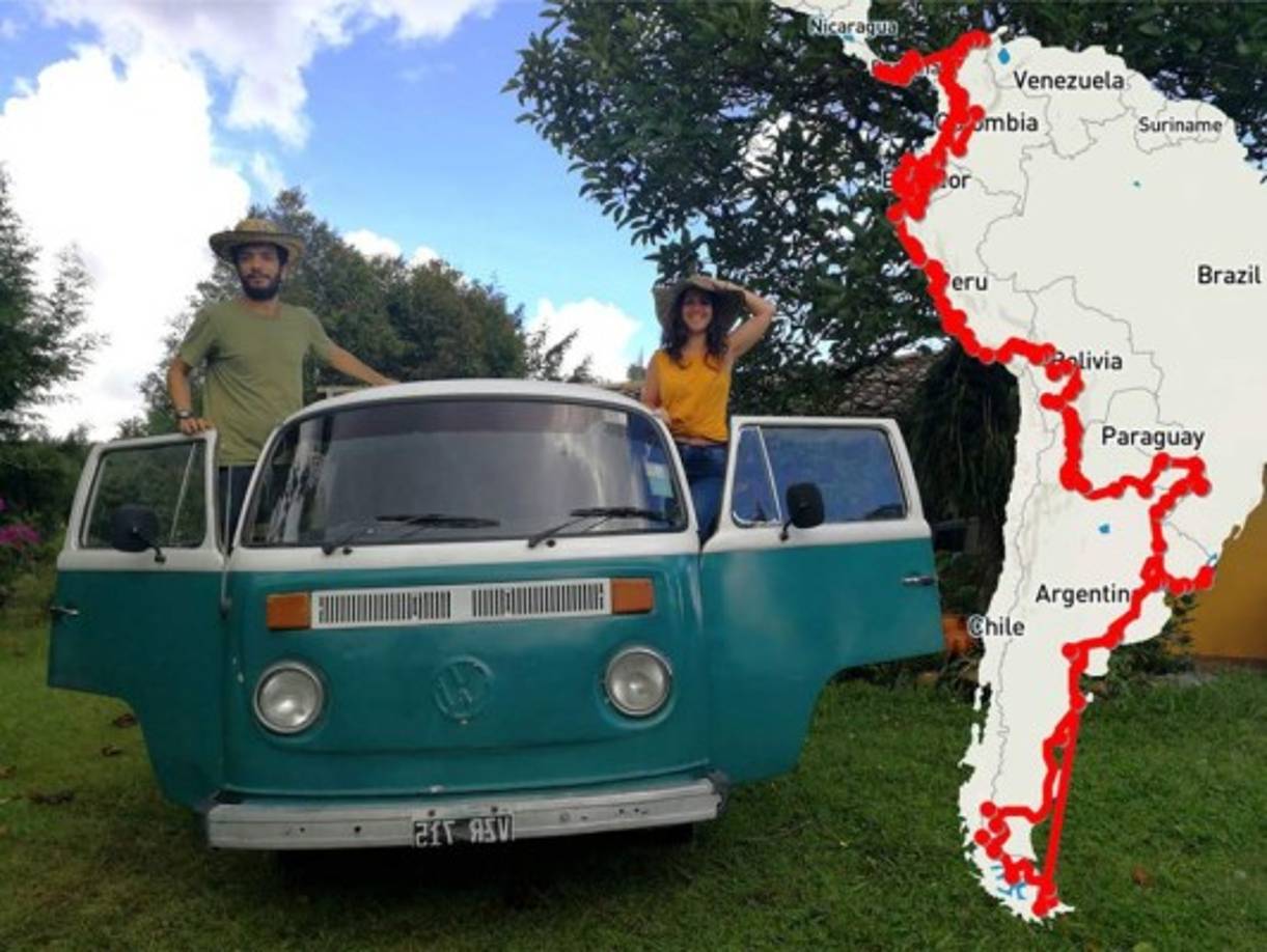 Ana Isabel Salvador y Ángel Rivas son amantes de la ciencia y recorren el mundo en una Volkswagen Kombi 88. Esta singular pareja está de paso en Honduras para transmitir sus conocimientos.