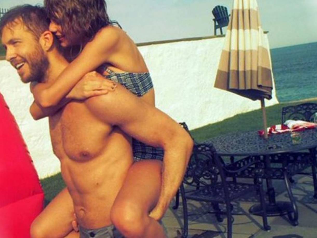 3. Taylor Swift hizo oficial su noviazgo con el DJ Calvin Harris con esta imagen. Logró alcanzar 2,5 millones de likes.