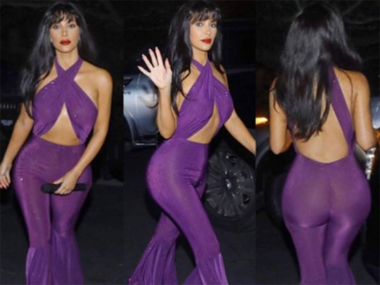 Por su parte, Kim Kardashian también homenajeó a Selena Quintanilla en 2018.