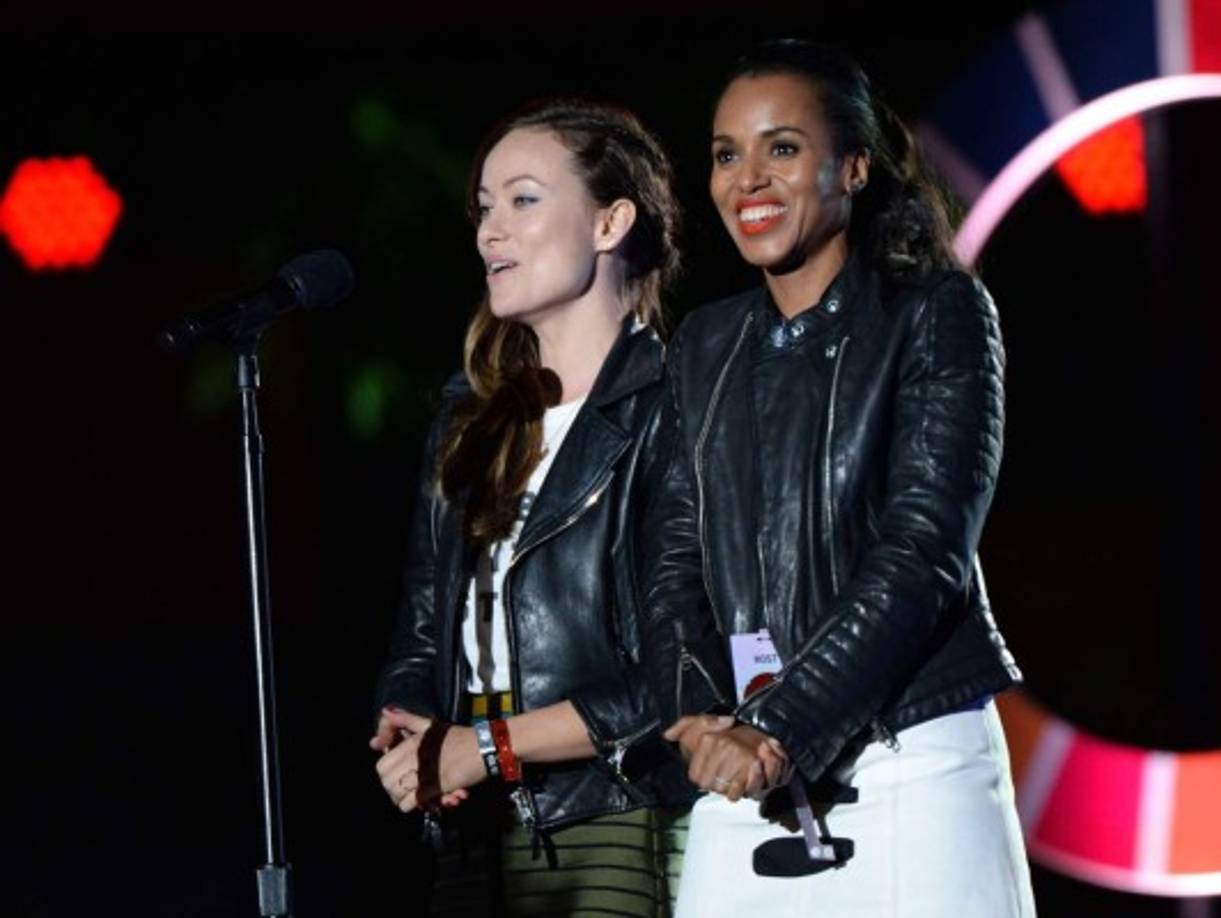 Kerry Washington y Olivia Wilde.