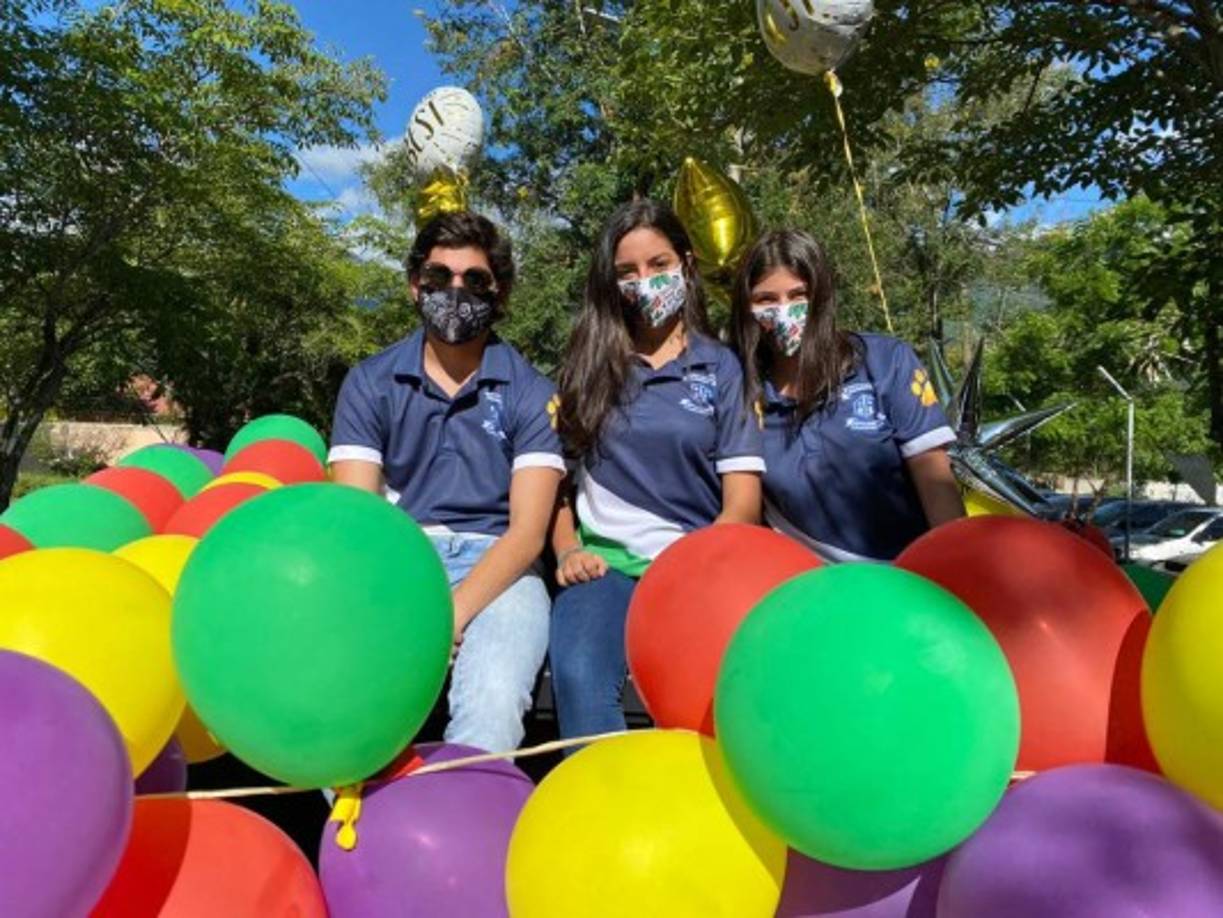 Luis Vallejo, Lidia Fajardo y Fresia Carranza.