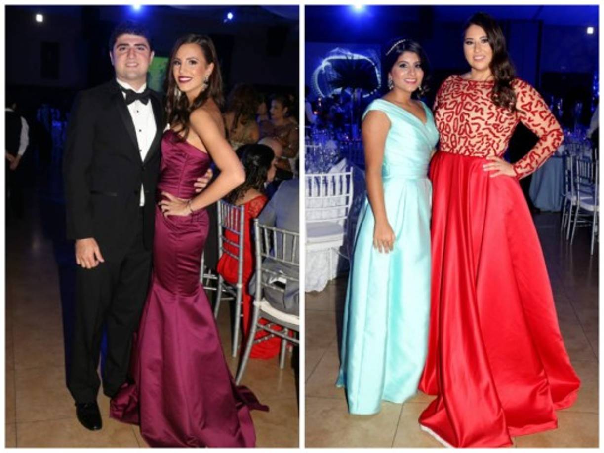 Miguel Canahuati y Clarissa Jaar con Vivi Faraj y Giuliana Larach.