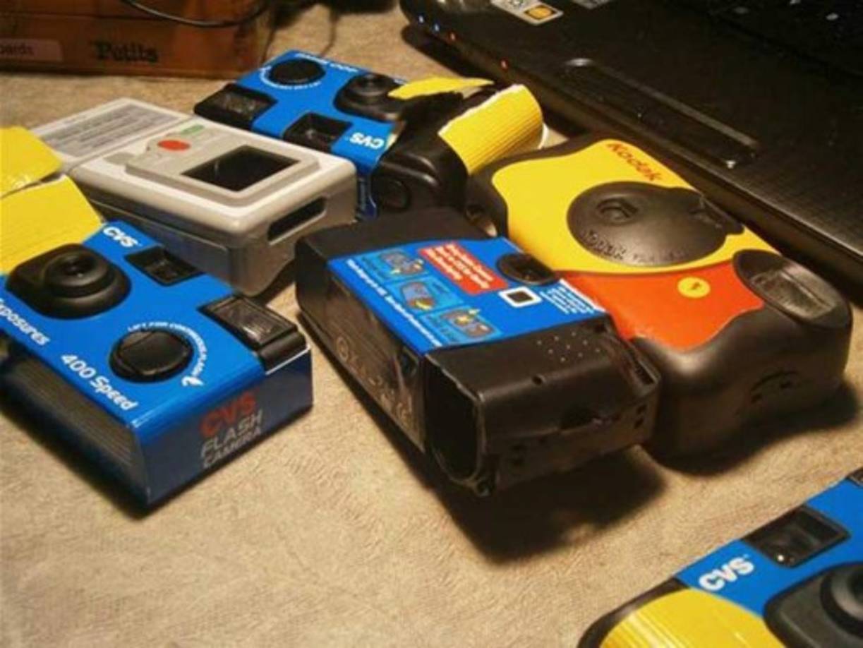 Tenías que comprar varias cámaras para lograr varias fotografías.