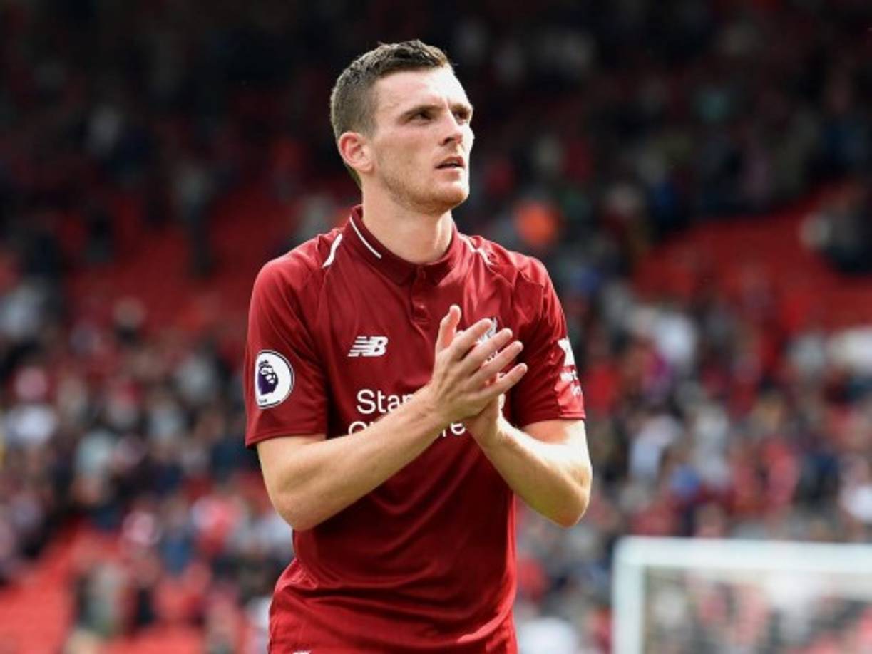 Andy Robertson - El lateral izquierdo escocés se ganó la confianza de Jürgen Klopp en el Liverpool y salió campeón de la Champions League.