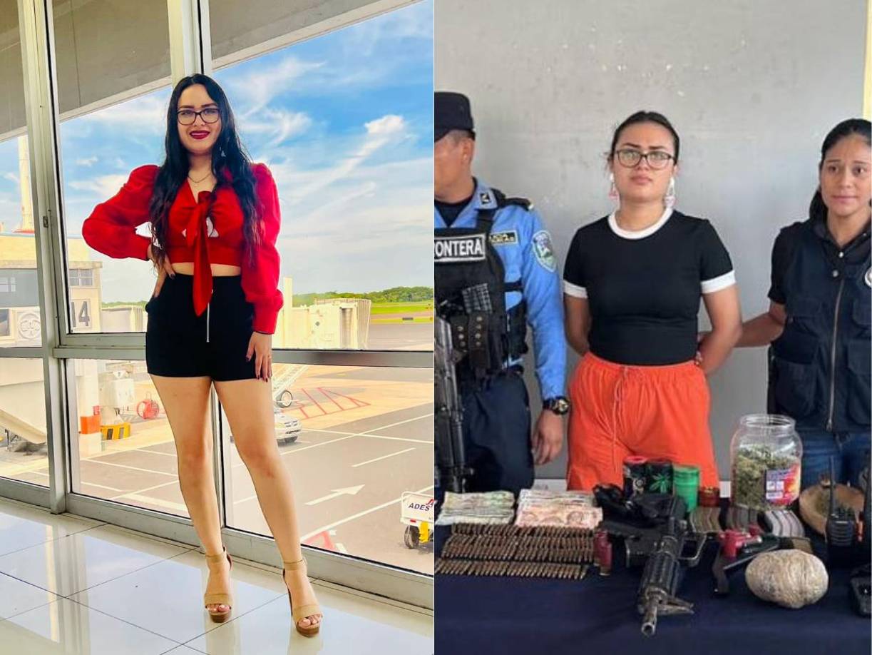 Lindy Okely Rodríguez Mejía fue capturada en las últimas horas en San Marcos de Ocotepeque, en el occidente de Honduras. 