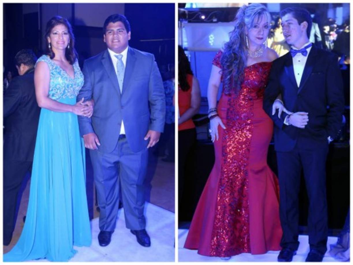 María Cristina y Yankel Hawit con Nelsy y Óscar Bográn.