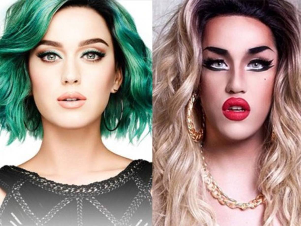 Adore Delano, una de las drag queen más populares del reality RuPaul´s Drag Race, encarna a la perfección a la cantante Katy Perry.