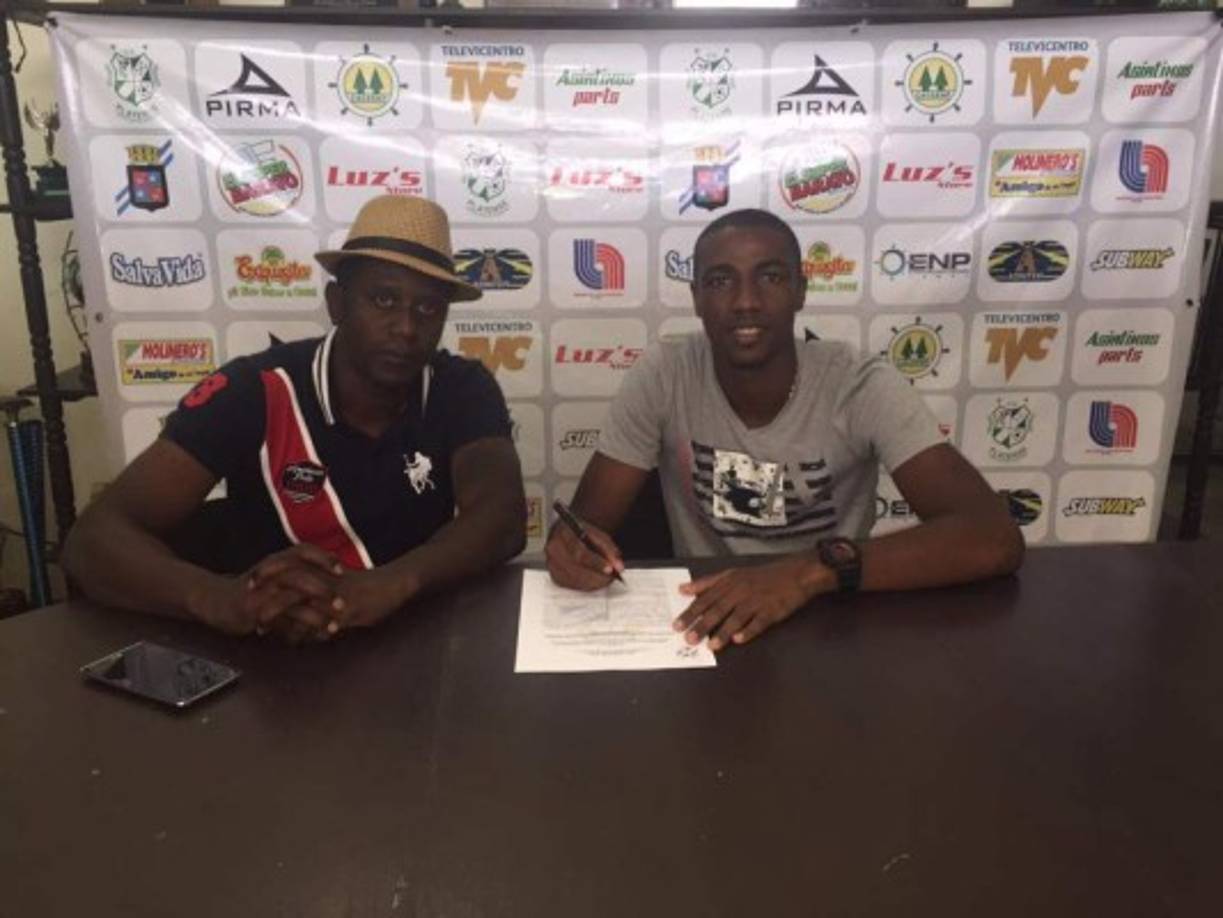 Cholby Martínez ya es nuevo jugador del Platense, llega del Vida. Foto Frank Portillo.