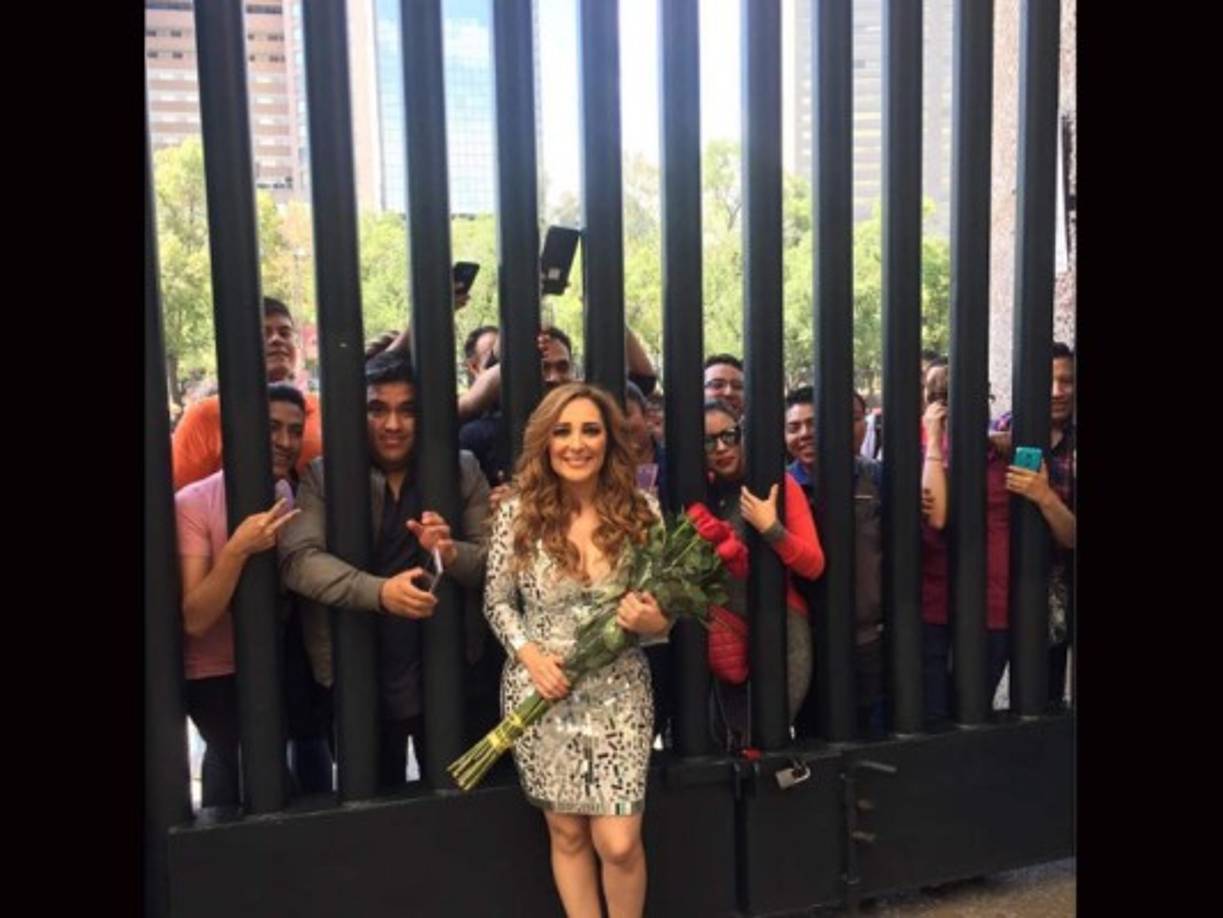 Así luce los 36 años.