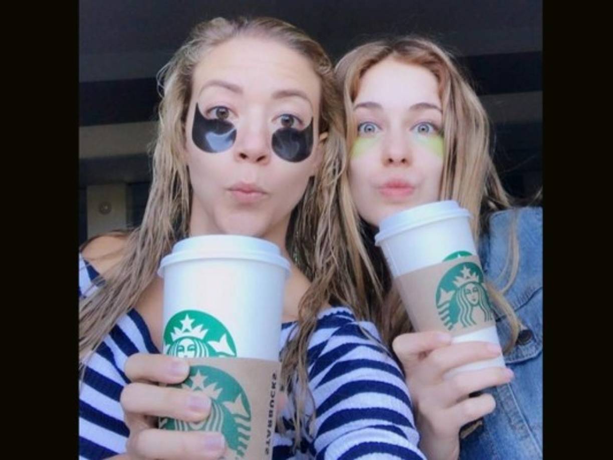 Más de 1,1 millones de seguidores fueron testigos de las fotos.