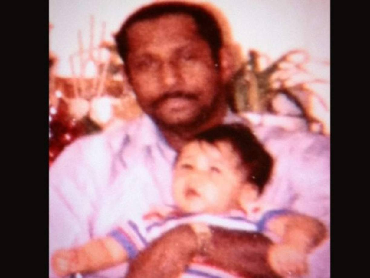 Esta foto la subió en su cuenta de Instagram en donde tiene más de 10 millones de seguidores. <br/><br/>'Mi héroe favorito', escribió el actor al compartir esta imagen con su padre.
