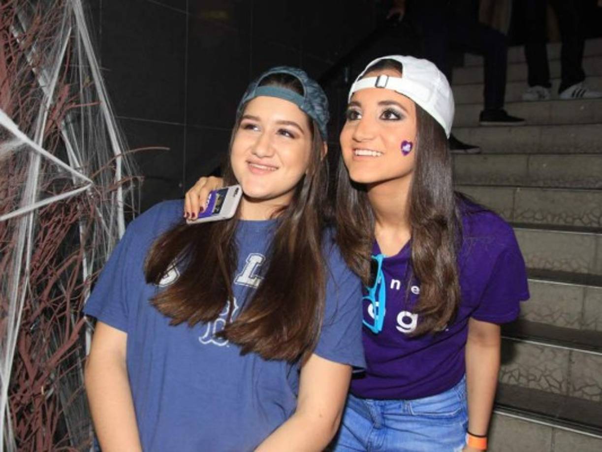 Amanda Sabillón y Natalia Andonie.