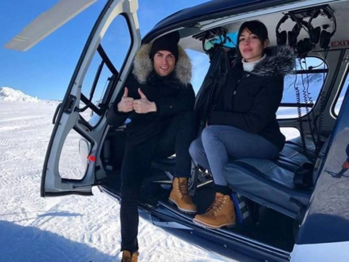 Georgina y Cristiano se fueron recientemente unos días de vacaciones a Islandia.