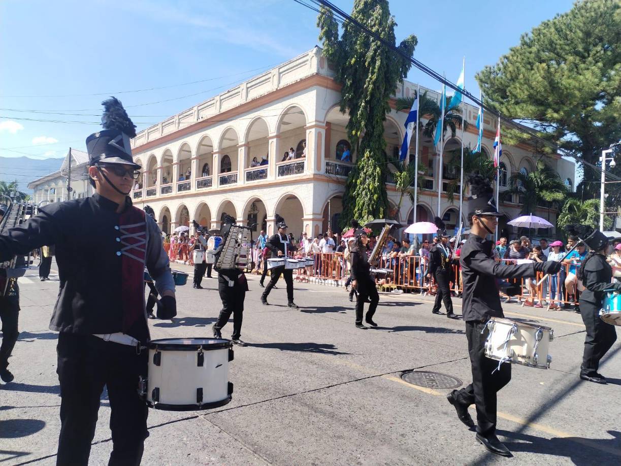 Banda del instituto Zoila de Santos.