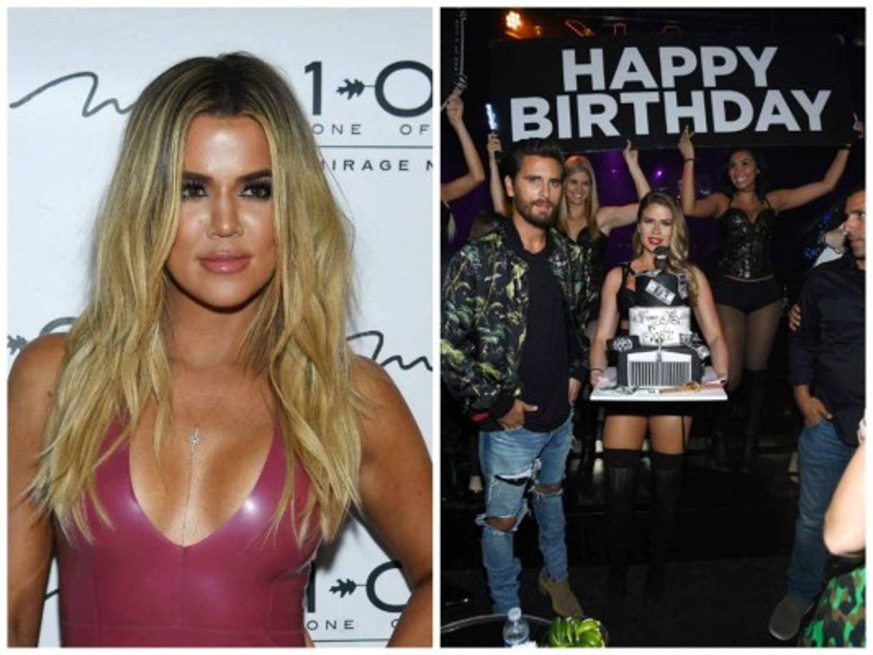 Khloé Kardashian se ha vuelto un punto de referencia para la moda. En esta oportunidad decidió mostrarse y probar con un vestido de color rosa vieja y elástico en la fiesta de cumpleaños de Scott Disick.