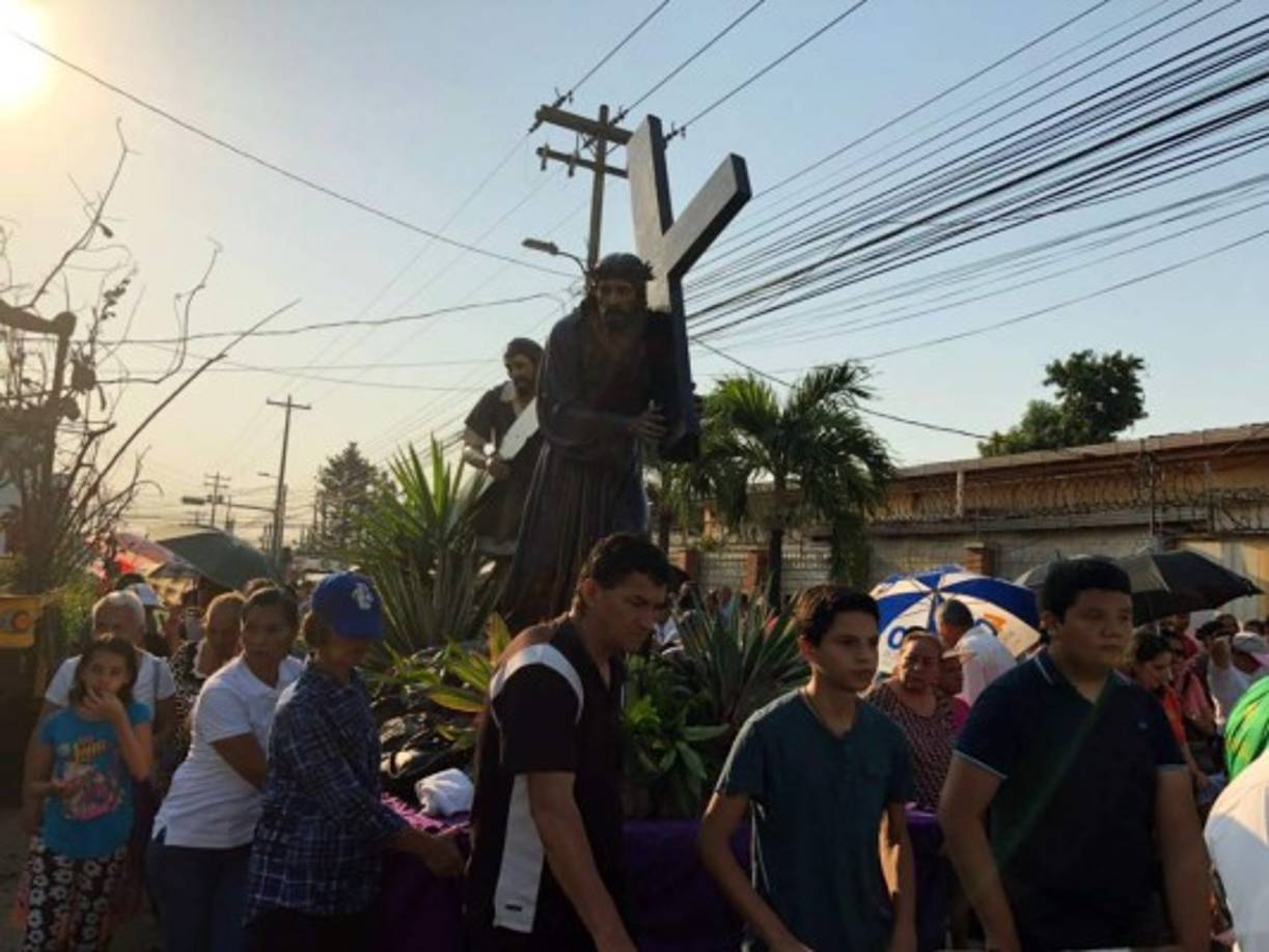 El acto religisoso termina con la resurección de Cristo que se celebrará el domingo final de la Semana Santa.