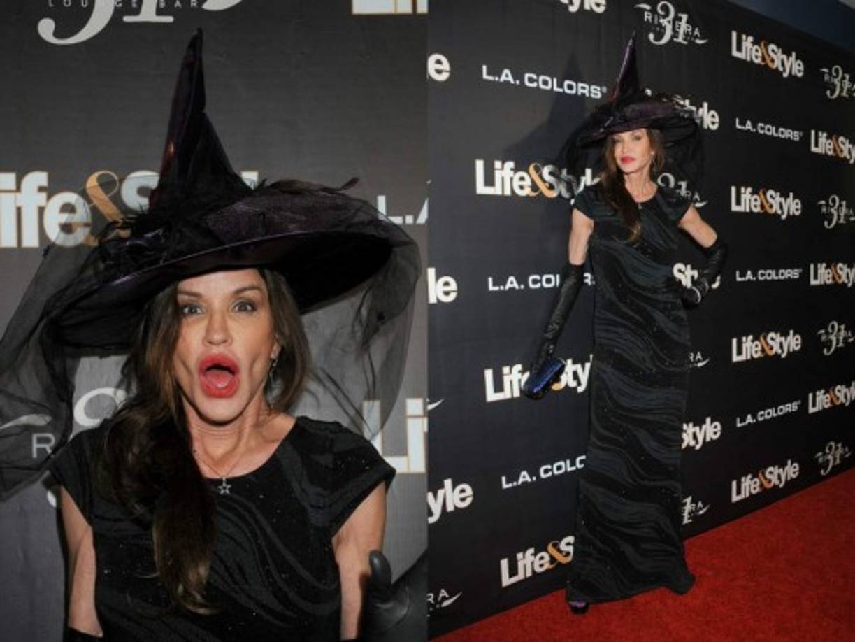 Janice Dickinson definitivamente es una bruja. <br/>