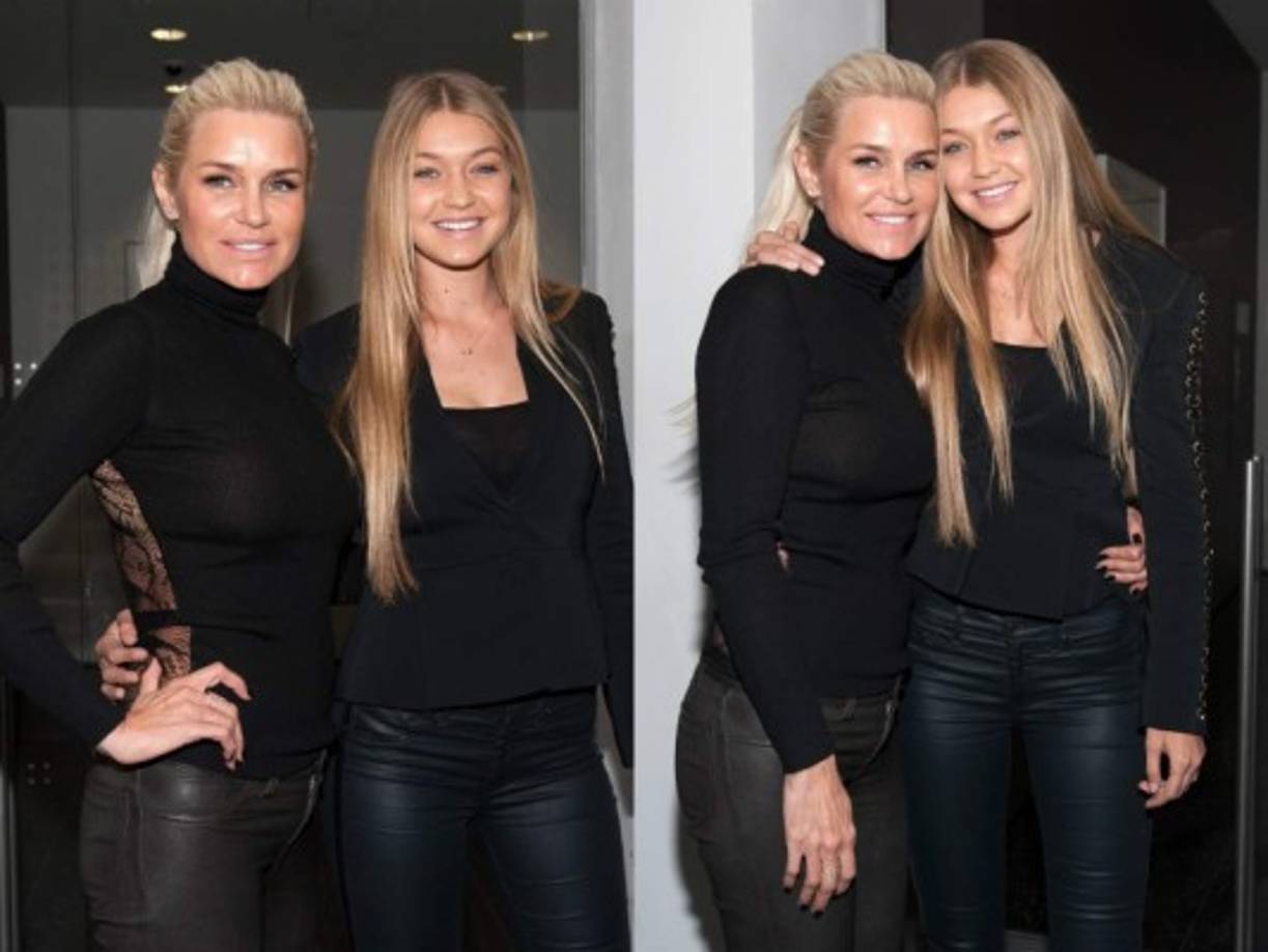 Hija de la modelo holandesa, Yolanda Foster y el multimillonario Mohamed Hadid. La joven no sólo es modelo también estudia en Nueva York psicología criminalista.