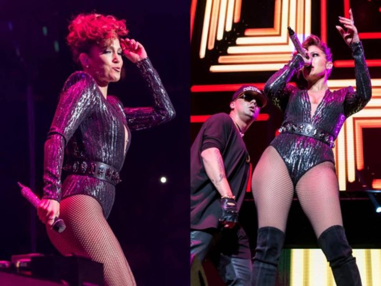 La sexy cantante sigue embrujando al público con uno de sus atributos físicos más grande y deseado