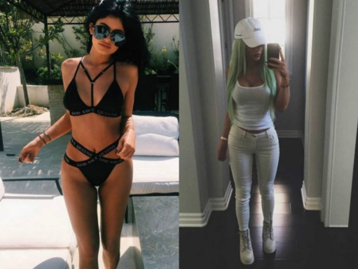 En un ataque de honestidad, Kylie decidió compartir a través de Snapchat su secreto para delinear su curvilínea figura: ¡Spanx! estratégicamente acolchonados en la parte trasera.