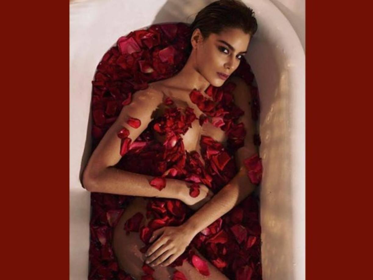 Y es que luce un físico y rostro envidiable.