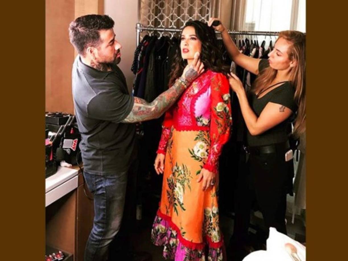 Está acostumbrada a compartir imágenes de su vida cotidiana.