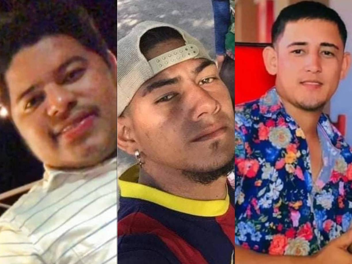 Los tres jóvenes que fueron asesinados este jueves en Guaimaca, Francisco Morazán, ya fueron identificados por las autoridades. 