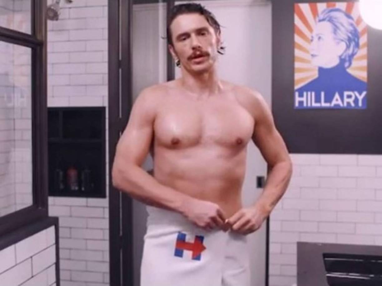 James Franco no se aguantó y él también dijo presente en su apoyo hacia a candidata demócrata Hilary Clinton, quien se postula a la presidencia de los Estados Unidos.