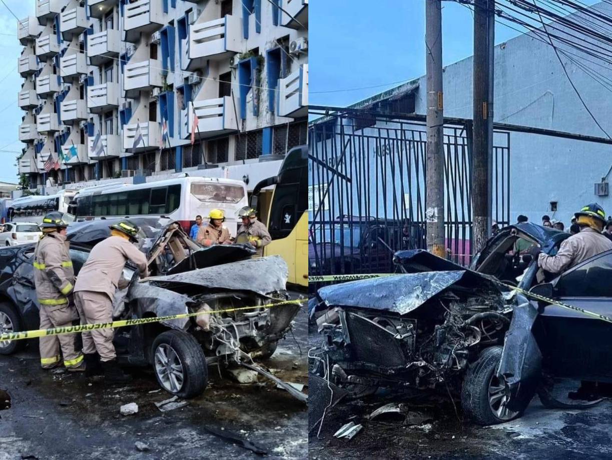 Un hombre murió en un trágico accidente vial ocurrido el domingo -29 de septiembre de 2024- en San Pedro Sula. 