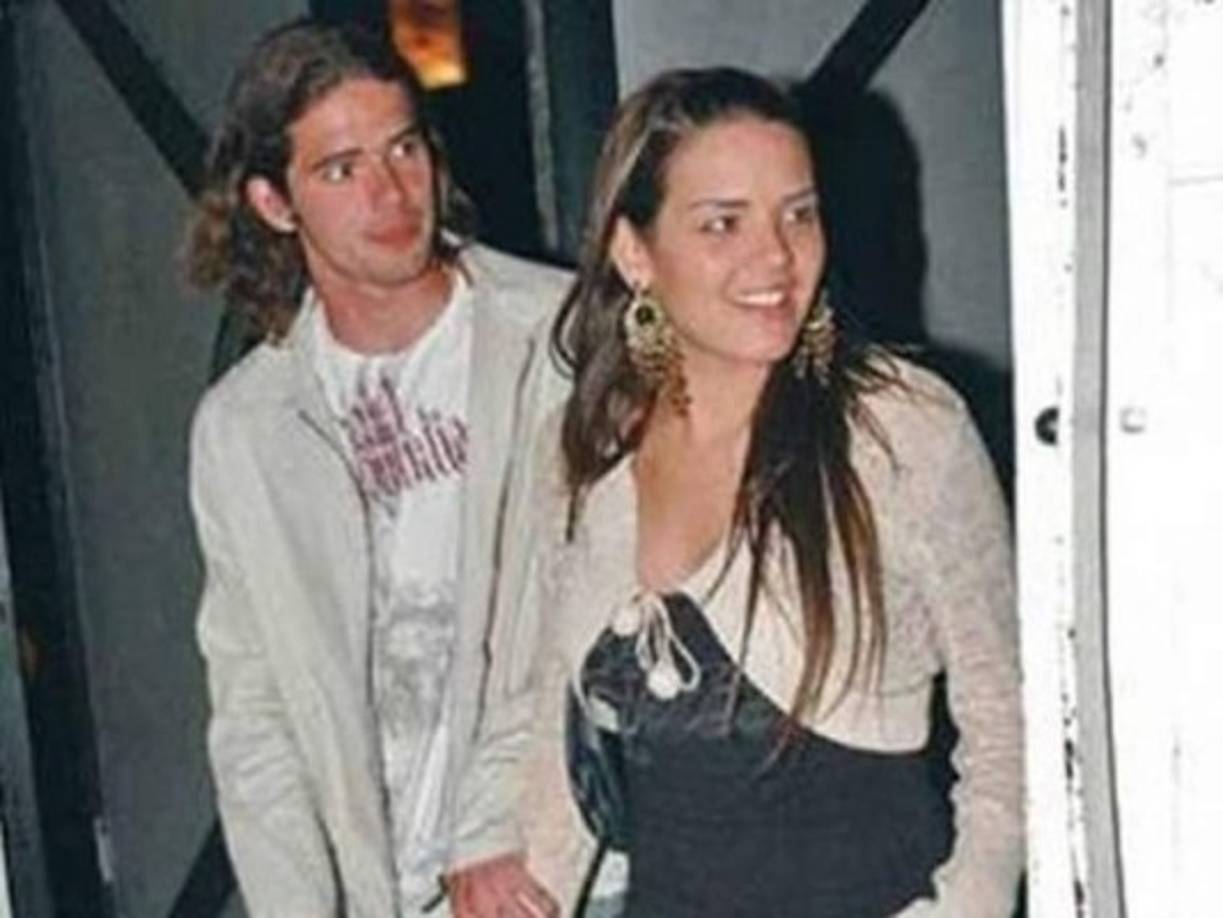 Fernando Gago y Micaela Vázquez, juntos en esta imagen.