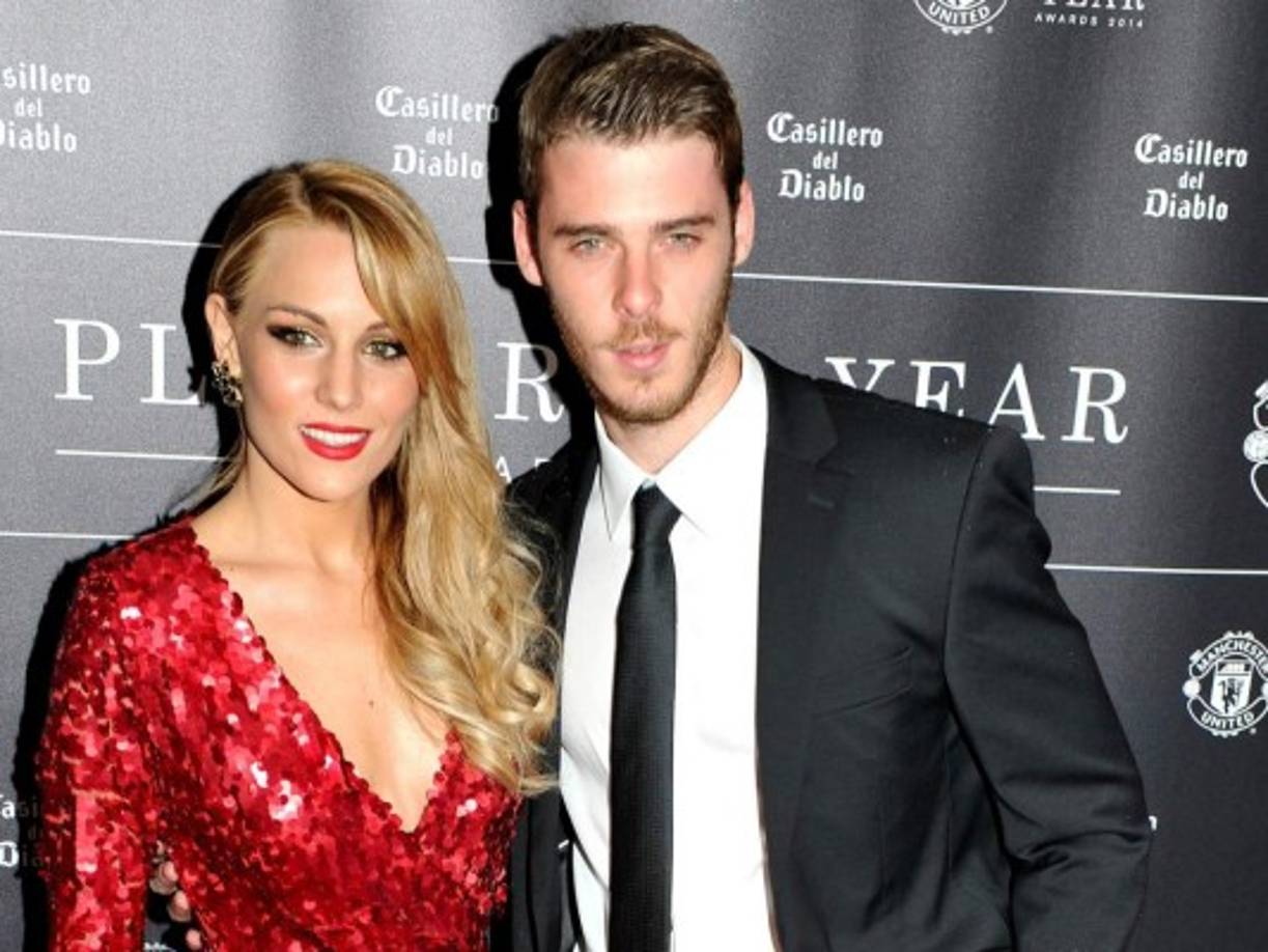 El arquero español David de Gea con la cantante Edurne, ella le lleva 5 años más.