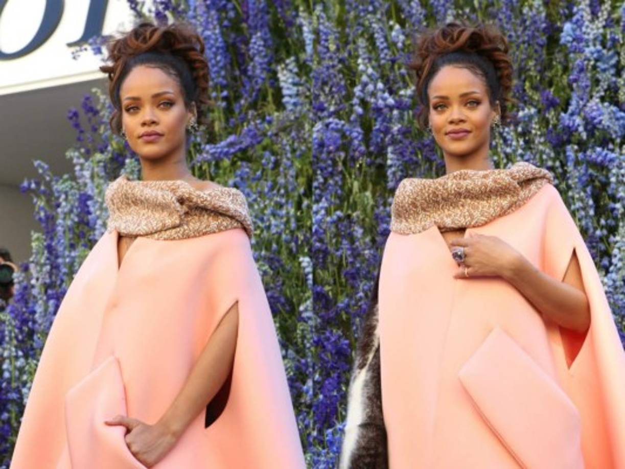 Para muchos expertos Rihanna fue un deleite visual.