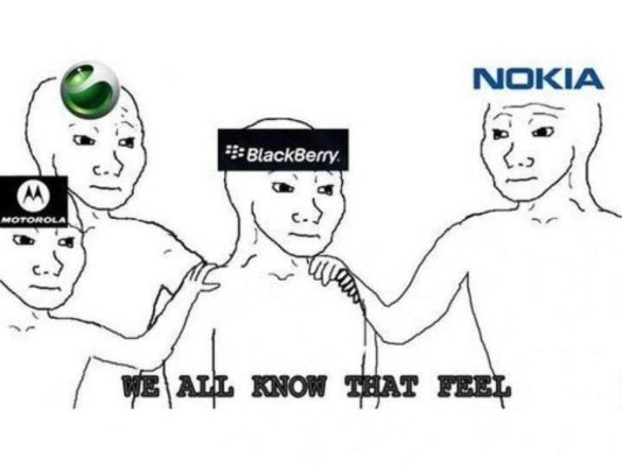 Blackberry ha decidido finalmente dejar de fabricar sus smartphones tras su apogeo, rante los últimos diez años siguiendo los pasos de otras marcas que fueron pioneras en telefonía móvil.