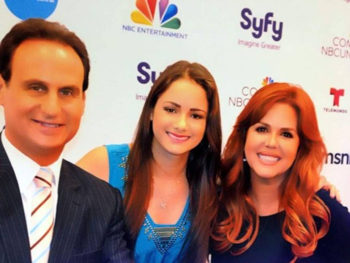 DJ Carolona con María Celeste Arraras y José Díaz Balart.