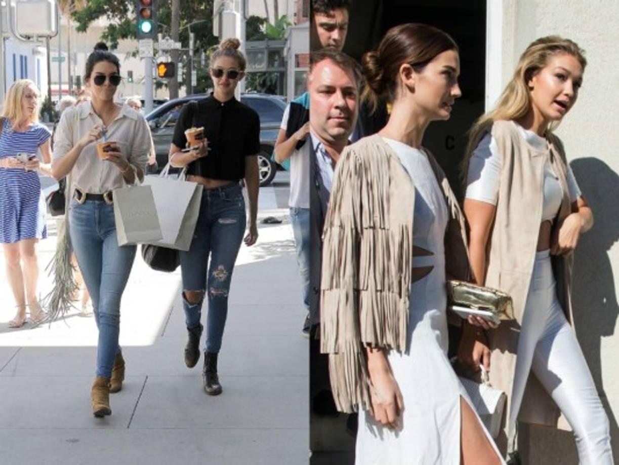 Gigi es íntima amiga de Kendall Jenner.