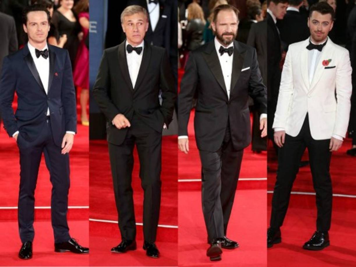 Andrew Scott, Ben Whishaw, Ralph Fiennes y Same Smith.