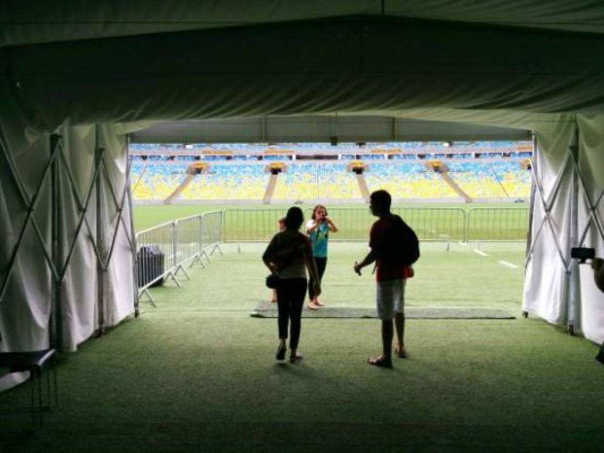 El Maracaná es usado por los fans para llevarse su mejor recuerdo.