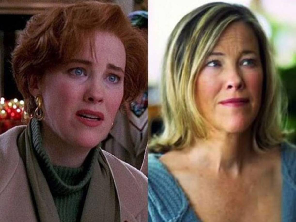 Kate McAllister: Ella era la madre de Kevin, la que se olvida a su hijo en su casa, pero decide volver de sus vacaciones para reencontrarse con él. Esta actriz canadiense formó parte de la exitosa serie Orange County.