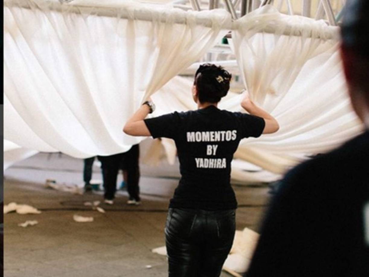 La actriz se alejó de los reflectores en 2007 luego de actar en la telenovela 'Palabra de mujer' y se dedicó a fundar su empresa de montaje de eventos.