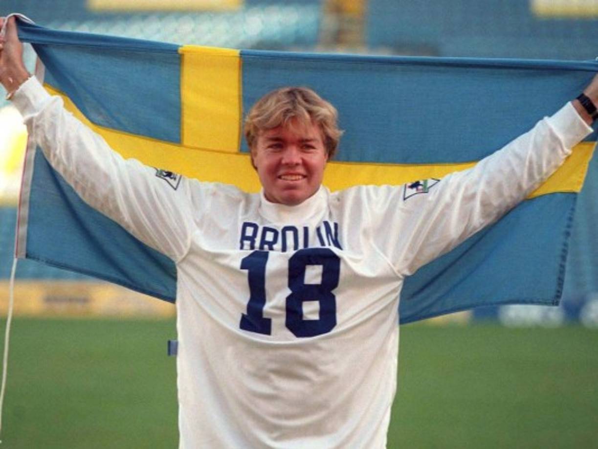 Tomas Brolin: Exmediocampista sueco que jugó en el Leeds United y el Crystal Palace .