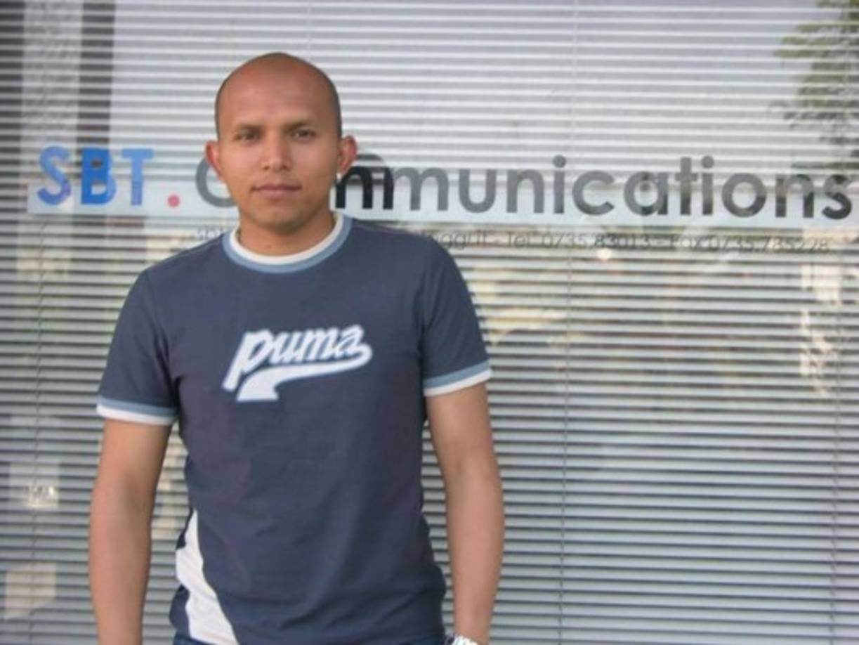 Manrique Amador en una imagen de archivo de 2005, en Italia cuando representaba a 'Rambo' de León.